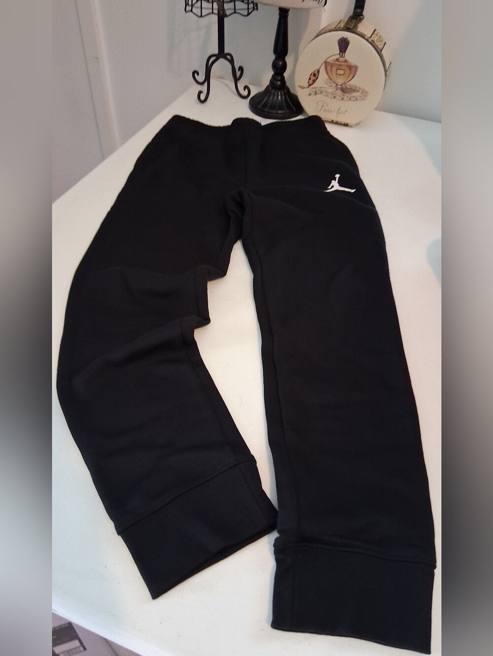 Jordan Black Boys' Jumpman Fleece Joggers Sz M NWT 2 Available